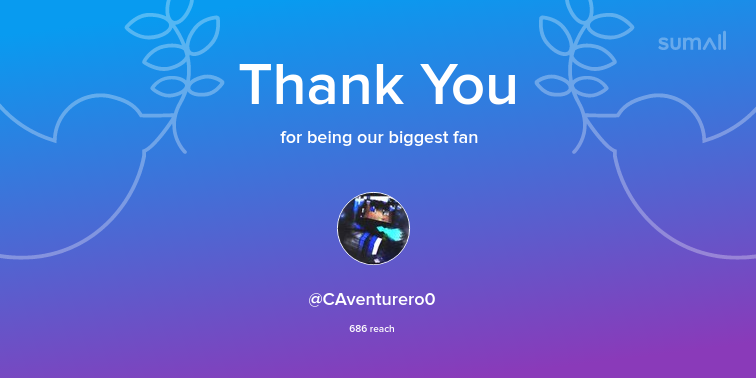 NeksTxT's tweet photo. Our biggest fans this week: CAventurero0. Thank you! via https://t.co/jQhiEKf1Iy https://t.co/2SR896GeMa