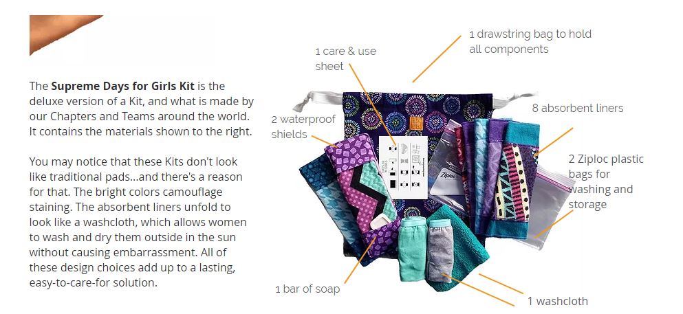 BloodyMatilda's tweet photo. Hey menstruators! Do you want to take ongoing menstrual hygiene action? Days for Girls kits are sewn by volunteers around the world. To join an existing group or for more information, visit the Days for Girls website here: https://t.co/wUC8CfTNU0 #ItsTimeForAction #NoMoreLimits https://t.co/2VUPcM3NNh