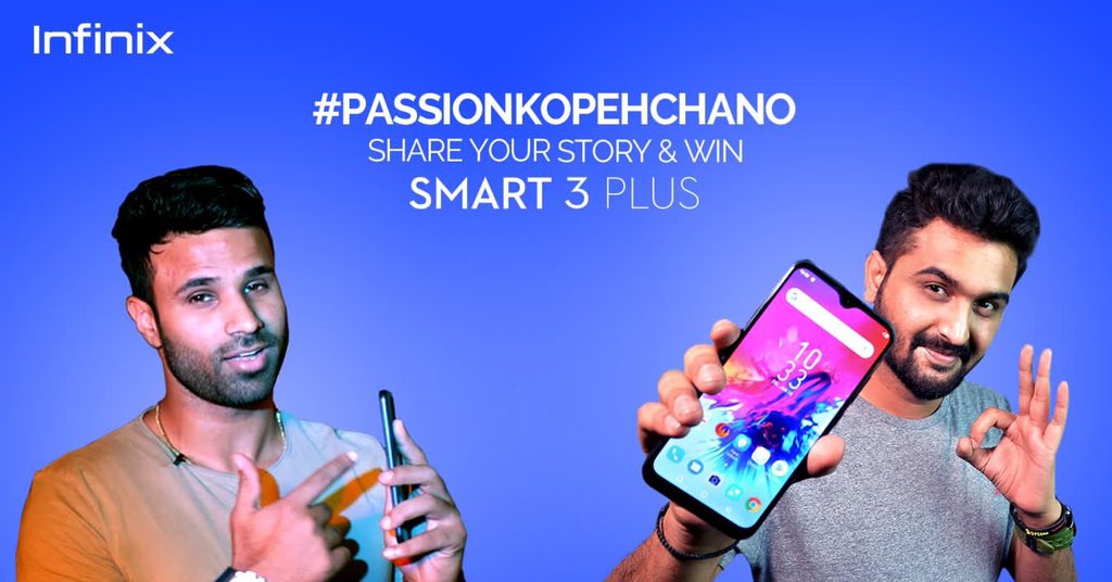 Kinnzayyy's tweet image. Share your story with #PassionKoPehchano #InfinixSmart3Plus &amp;amp; get a chance to WIN #Smart3Plus!

You can participate on their Facebook: tiny.cc/infinixcompeti…