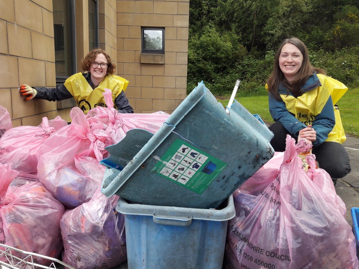walking_scot's tweet photo. Our staff collected a heap of rubbish during our local litter pick today including bottles, crisp bags, cans, sweet wrappers, a computer hard drive, a lamp, and seven tyres! Boosted our @step_count efforts too! 
#SpringClean19 @KSBScotland @NHS_HWL #EverydayWalking #WalkatWork https://t.co/ejM4fNbqCt