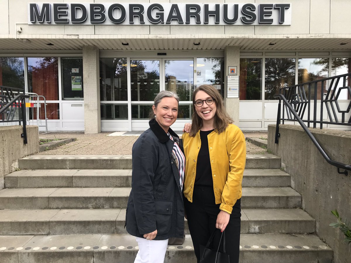 Härlig dag med fokus på Burlövs näringsliv. Sally Grahn, praktikant på Svenskt Näringsliv Skåne har jobbskuggat näringslivssamordnaren Anna Nilsson. Flera möten &amp; samtal med hög energi och skarpa samtal 😀👍🏻 Tack! #företagsammaburlöv