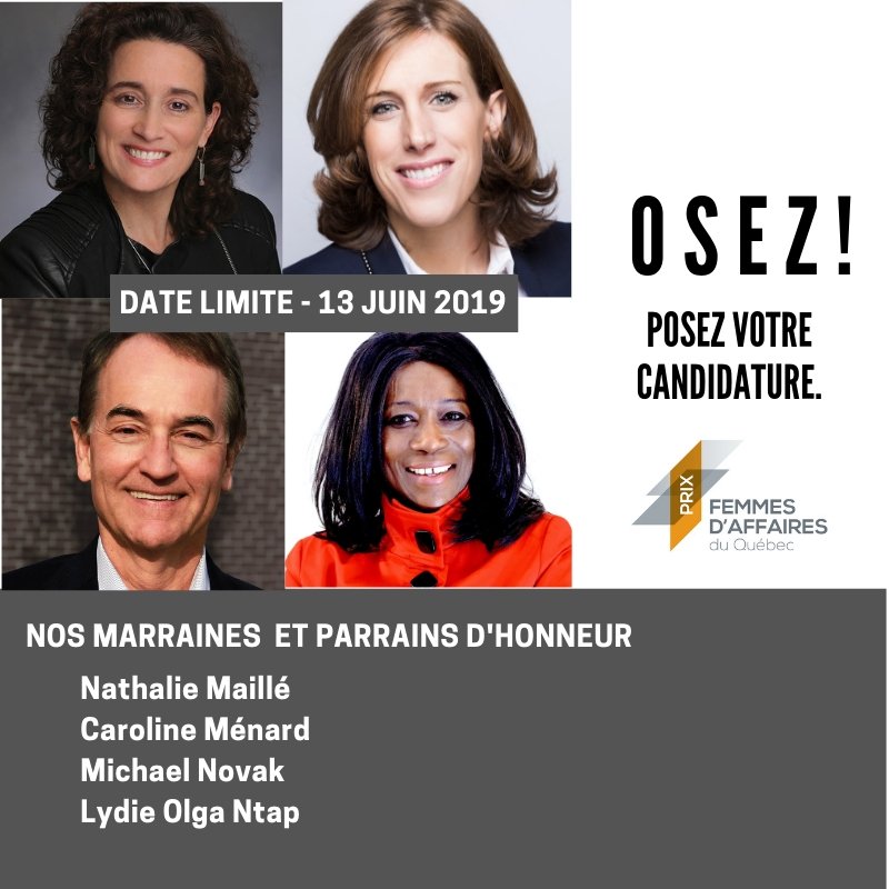 PFAQ's tweet image. "Peu de gens comprennent l'immense avantage qu'il y a à ne jamais hésiter et à tout oser." - Erasme
Osez poser sa candidature comporte son lot d'avantages!
● visibilité médiatique ● reconnaissance ● positionnement comme leader
Oserez-vous? 😉 #PFAQ2019
bit.ly/2MZmSwa