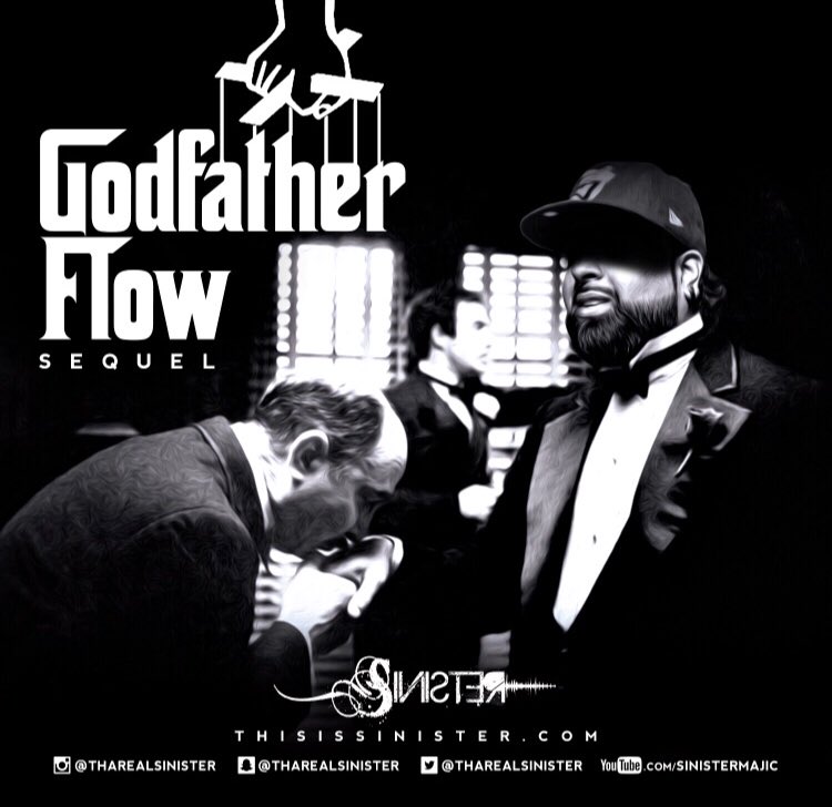 ThaRealSinister's tweet image. My New Single #GodfatherFlow [Sequel] Dropping Soon from my up coming EP #TheBarfather2 

#StayTuned 🎙 🎼 
#ThaRealSinister  [Cover Art Below]

THISISSINISTER.COM