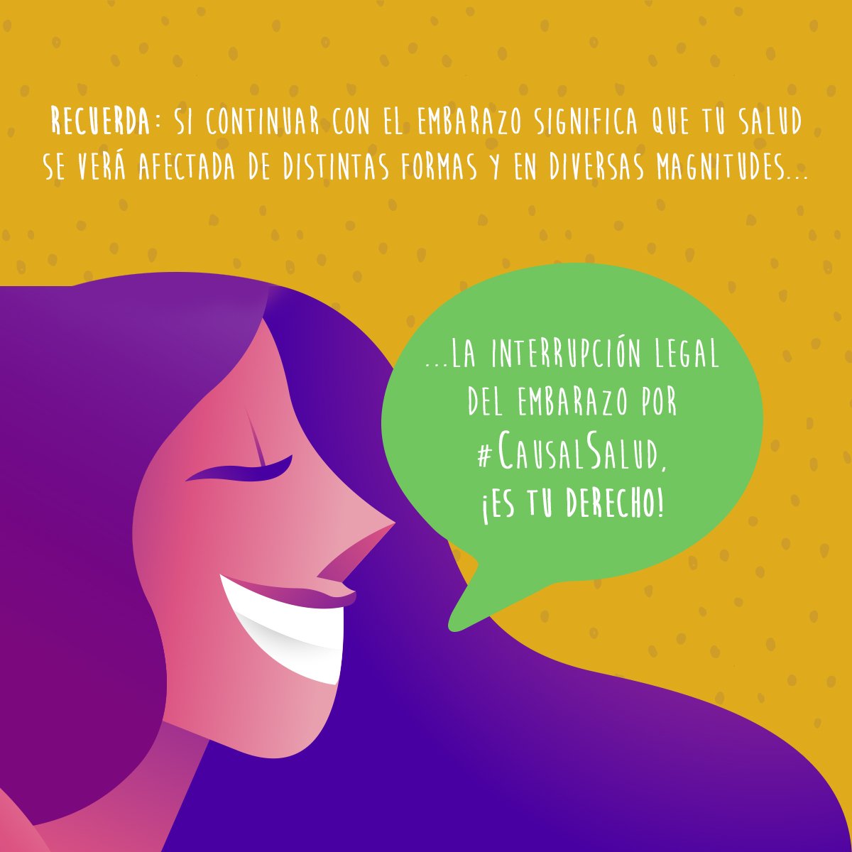 Hagamos que todas las mujeres puedan tener la vida que elijan. Respetar su decisión es respetar su salud integral #DecidirEsSaludable #CausalSalud
#28deMayo #DespenalizaMiDecisión #Bolivia <a href="/pagina_siete/">Página Siete</a>
<a href="/diarioeldeber/">diarioeldeber</a> @ATBRedNacional <a href="/LaPublicaBO/">La Pública BO</a> <a href="/latfemnoticias/">LATFEM</a>