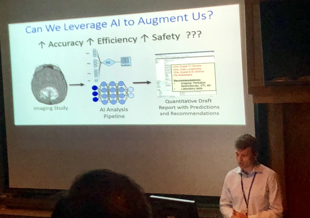 DrTeresaMC's tweet image. Exciting work &amp;amp; excellent presentation by Informatics fellow @RadRudie discussing his #machinelearning work leveraging #bayesiannetworks to augment #radiologists. 

@PennRadiology @asset25 @cekahn @DrDreMDPhD