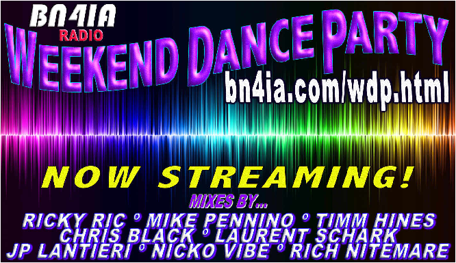 WkndDanceParty's tweet photo. #NowStreaming❗ #WDP367❗
With... @RickyRicMix
@MikePennino
@DJTimmHines
@CHRISBLACKNYC
@lsselection
@JPLantieri
@Nicko_Vibe
#DJNitemare
🔊 HERE❗ https://t.co/uVy7AxiIFX https://t.co/1fKps4tiGz