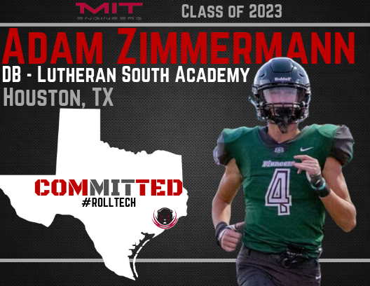 MITFootball's tweet image. Keep em coming Houston!  Congrats @its_zimm on becoming a part of the #MITFootball Family❗️🏈@LSAPioneers @SouthFootball18 @lsaathl @abc13sports 🚀#RollTech