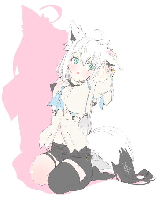 明日も投稿できないので前に描いてたやーつ

耳ピいつも忘れるので忘れませんようにと思って 