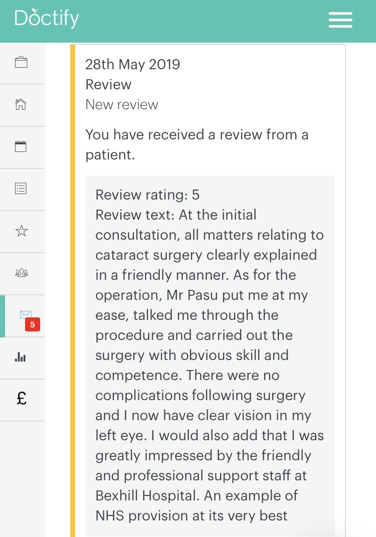 eyedocpasu's tweet image. Well deserved praise for the staff of Bexhill Hospital Ophthalmology day surgery unit @LesleyC02972229 @judithdale @ESHTNHS #ourmarvellousteams #cataract #ophthalmology #NHS #doctify #eastbourne #bexhill #hastings #eastsussex #teamwork #theatres eastbournecataract.com