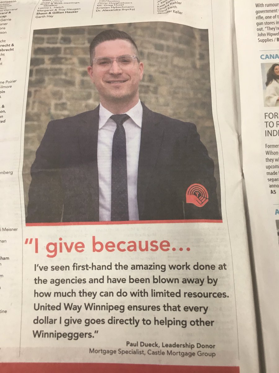elddueck's tweet photo. Proud of my son. Practicing the value of giving to a great cause. #unitedway https://t.co/xqYNmpMw6T