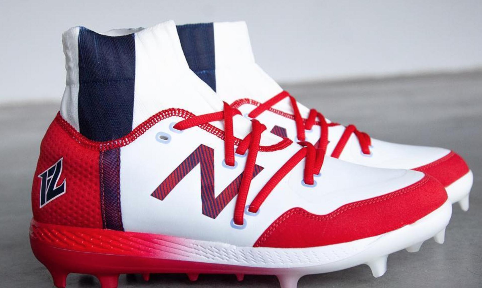 Francisco Lindor's Puerto Rico-inspired cleats are clean and striking 