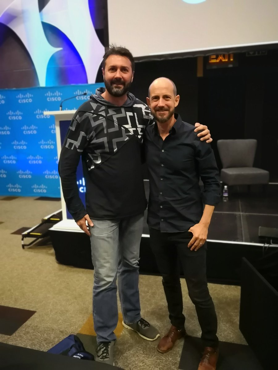 peteherzog's tweet image. After almost 20 years of knowing of each other I finally got to get to know @charlvdwalt over the week in South Africa. Great guy! #ITWebSS2019 @ITWeb_Events