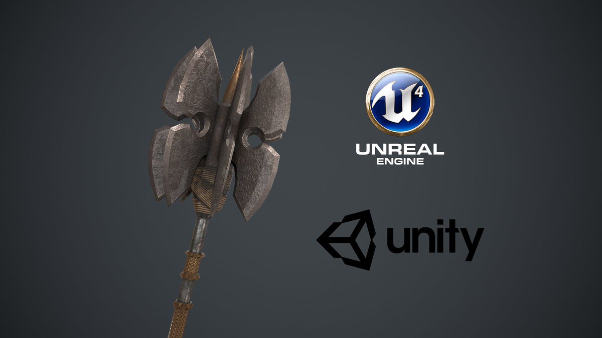 d_wind3's tweet photo. Medieval-Fantasy mace published on CGTrader: 
https://t.co/aBpbUyI5tp

#gameart
#lowpolymodel
#mace
#medievalmace
#fantasymace
#3dmodeling
#3dmodel
#gamedev
#indiedev
#art
#game
#gaming
#pixelart https://t.co/JO59ufov2m