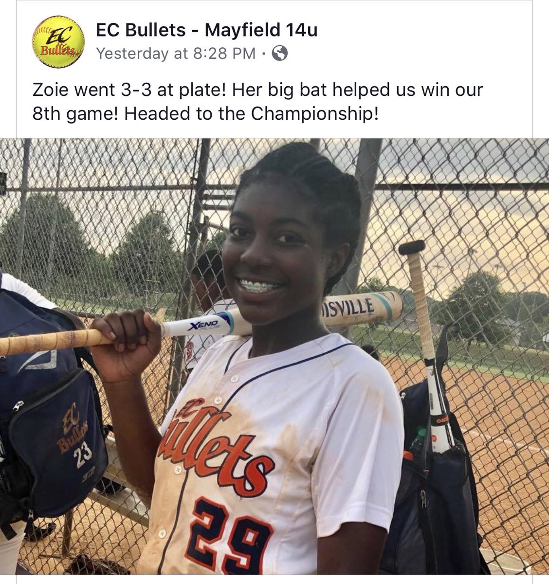 Zoie Pace (@zpace2022) on Twitter photo It was a great weekend for me and my teammates! The hard work is paying off! It was a great weekend for me and my teammates! The hard work is paying off!