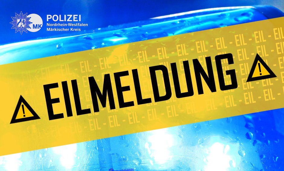 polizei_nrw_mk's tweet photo. Aktuell #Vollsperrung in #Menden. Auf der #B233 (Gruländer Straße) geht in Höhe Halinger Dorfstraße aktuell nichts mehr. Wir informieren Euch hier, wenn die Straße wieder frei ist. #PolizeiMK https://t.co/N25JRQi8Ua