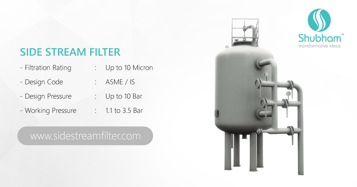 SideStreamF's tweet image. Side Stream Filter
sidestreamfilter.com
#TechnicalSpecifications #SideStreamFilter #WaterTreatment #Shubham