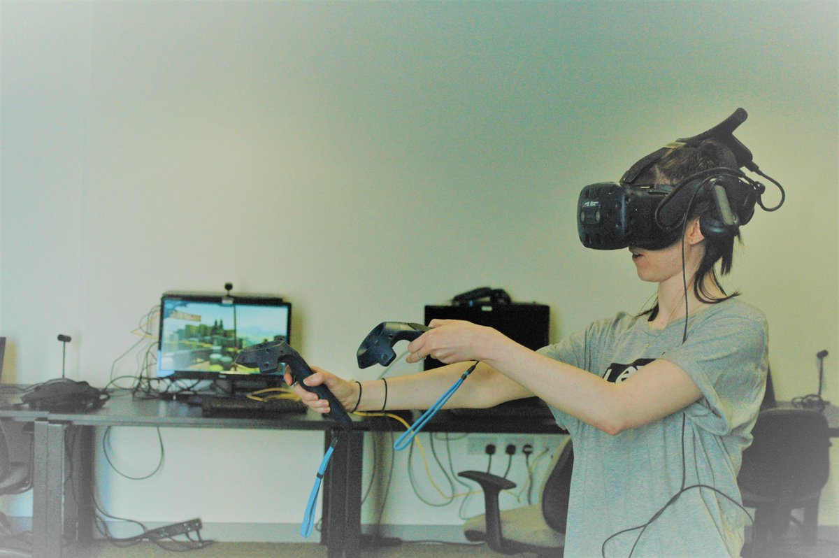 HOSTSalford's tweet photo. Team @TheLandingMCUK having a go of the #AR and #VR kit today!
It's not all fun and games, promise!
Interested in seeing our #immersive labs? 👉https://t.co/hjoVZQ64s8
#DigiCatapultLaunch https://t.co/8vsfgDZNTh