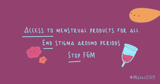 I'm proud to have played a role in getting period products in all UK schools. But that's just the start. We need to support everyone who’s fighting for menstrual equality around the world – and to keep up pressure for #plasticfreeperiods.  #MHday2019