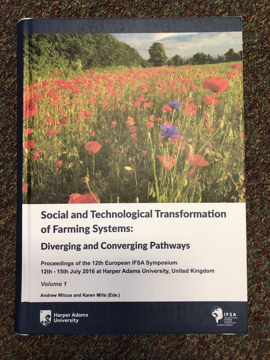 prof_andywilcox's tweet photo. Finally after waiting for so long, I have the proof of the #IFSA2016 Symposium Proceedings held at @HarperAdamsUni in my hand! So pleased! Once we have checked, it will be on to production! @IK4da https://t.co/PvddbNWZFI