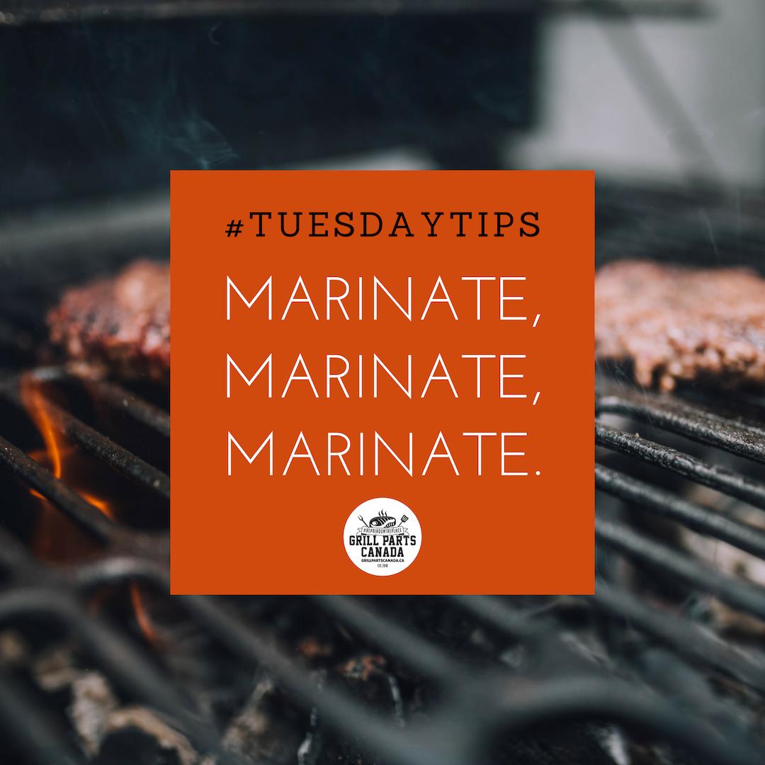 GrillParts's tweet photo. #TUESDAYTIPS
Marinate for a few hours - ideally overnight. #grillpartscanada

#bbqtips #canadabbq #canadiangrillers #repairdontreplace #canadianbusiness #shoplocalcanada #supportsmallbusiness #bbqporn  #bbqnation #bbqmaster #bbqfood #bbqseason #bbqtime #bbqcanada https://t.co/mZ8xrrYRsj