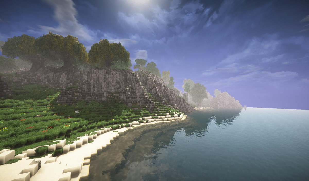 Triliton's tweet image. Did i forget to mention that the little update is out? 😂
@Minecraft @Glsl #Myshaders