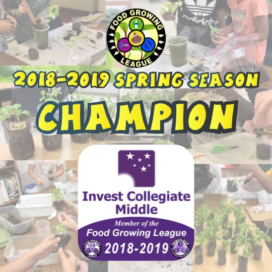 ReBuildUp's tweet photo. Invest Collegiate Middle wins the 2018-19 Spring Season Food Growing League Championship 

FOOD GROWING LEAGUE: https://t.co/ryrtmFg1ob

#charlotte #ictransform #investcollegiate #rebuildup #CTESC19 #nccte #learningthatworksfornc #CTEforNC #wakeCTEworks #nccteworks #SayYestoFCS https://t.co/k1pbE8bryx