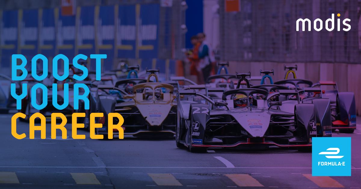 Modis_NL's tweet image. Ben jij een gamer? Houd je van motorsporten? Modis is op zoek naar een junior tech professional om te werken met het gameteam van @FIAFormulaE . Meld je nu aan voor de Innovation Manager Challenge: bit.ly/IMC2019TW #innovationmanagerchallenge #modisIMC2019 #connectsmarter