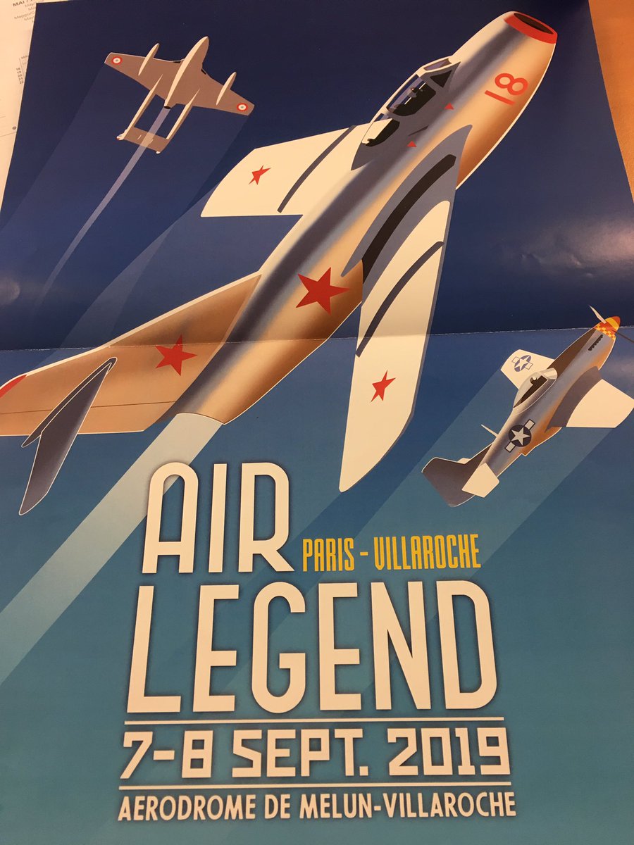 #Partenariat ✈️✈️✈️
Ça phosphore sur le prochain #AirLegend ... Avec @AirLegendJMA  @grandparissud et @MVSTourisme !

#dansle77 #melunvillaroche #AirLegend2019 #meetingaerien #RdvLes7et8Septembre #melunvaldeseine