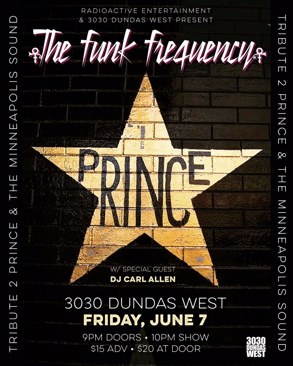 funkfrequency's tweet image. 4 the LOVE OF FUNK! Don’t Miss this Show! June 7 come Celebrate #Prince &amp;amp; #TheMinneapolisSound #MorrisDay #TheTime #SheilaE #Vanity6 @theoriginal7ven