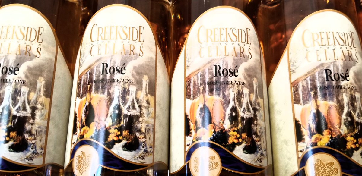 creeksidecellar's tweet photo. We are jumping for #justdrinkpink joy! Our Rosé won a DOUBLE GOLD at #drinkpinkvino International Rosé Competition! #wine #cowine https://t.co/maXymFeJik
