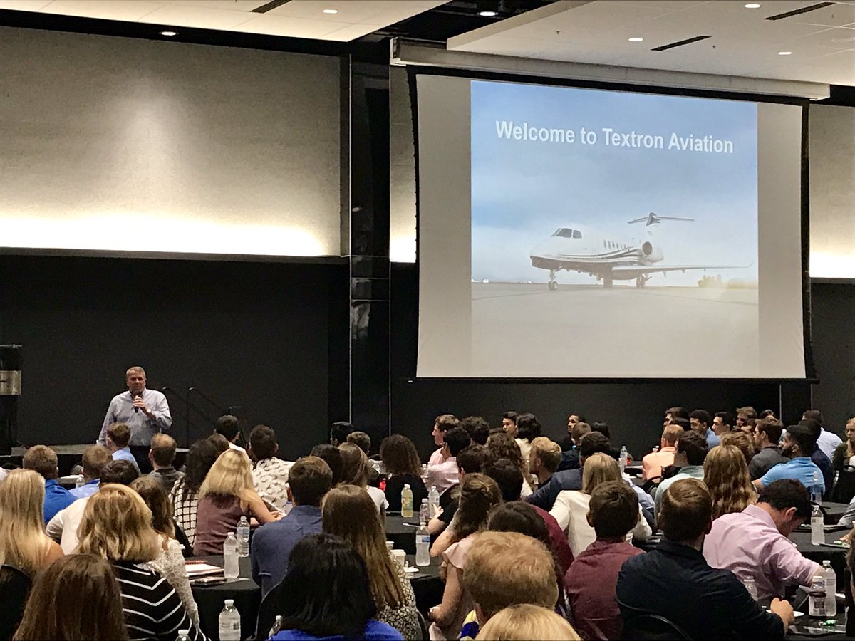 rlgroene's tweet photo. Kicking off the morning welcoming nearly 300 interns from across the world (yes, a few from outside the U.S.)! @TextronAviation values our future workforce and invests in them through paid summer internships. #txtavlife https://t.co/Icmf1bEj04