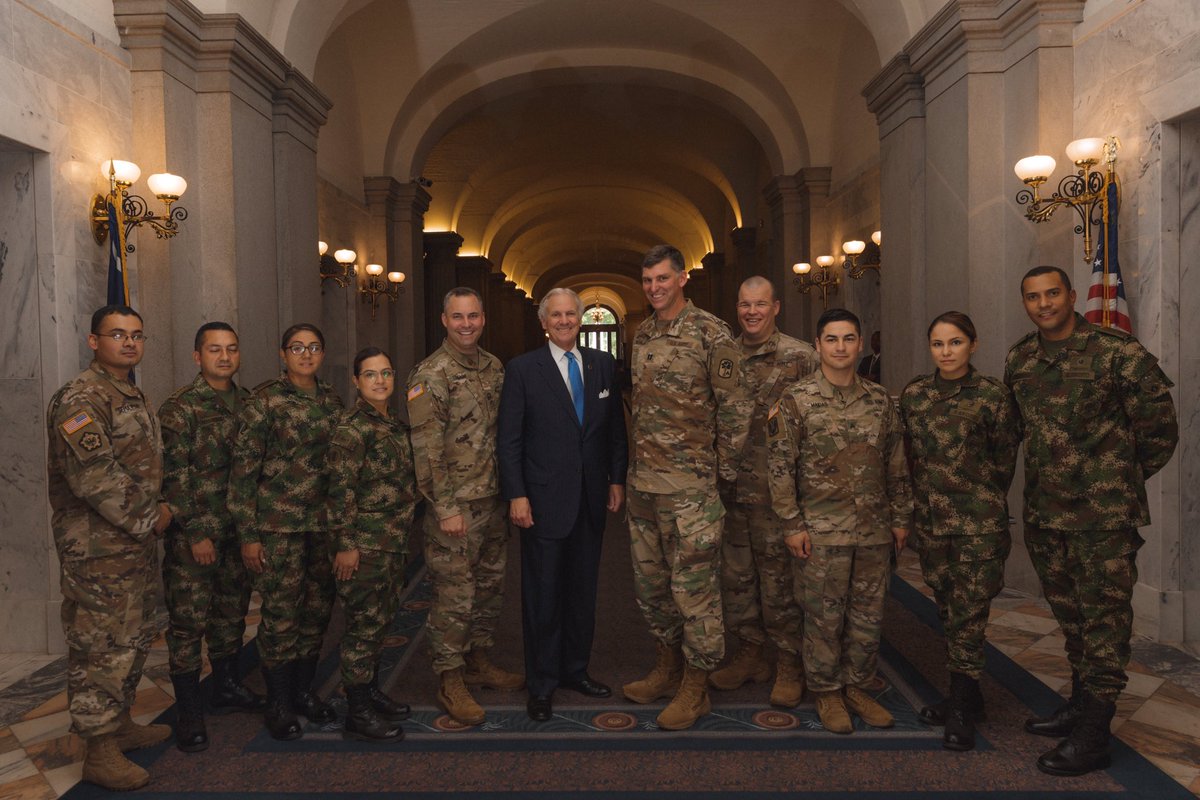 I had the privilege of welcoming judge advocates from the S.C. National Guard and the Colombian military during part of their #StatePartnershipProgram activities.