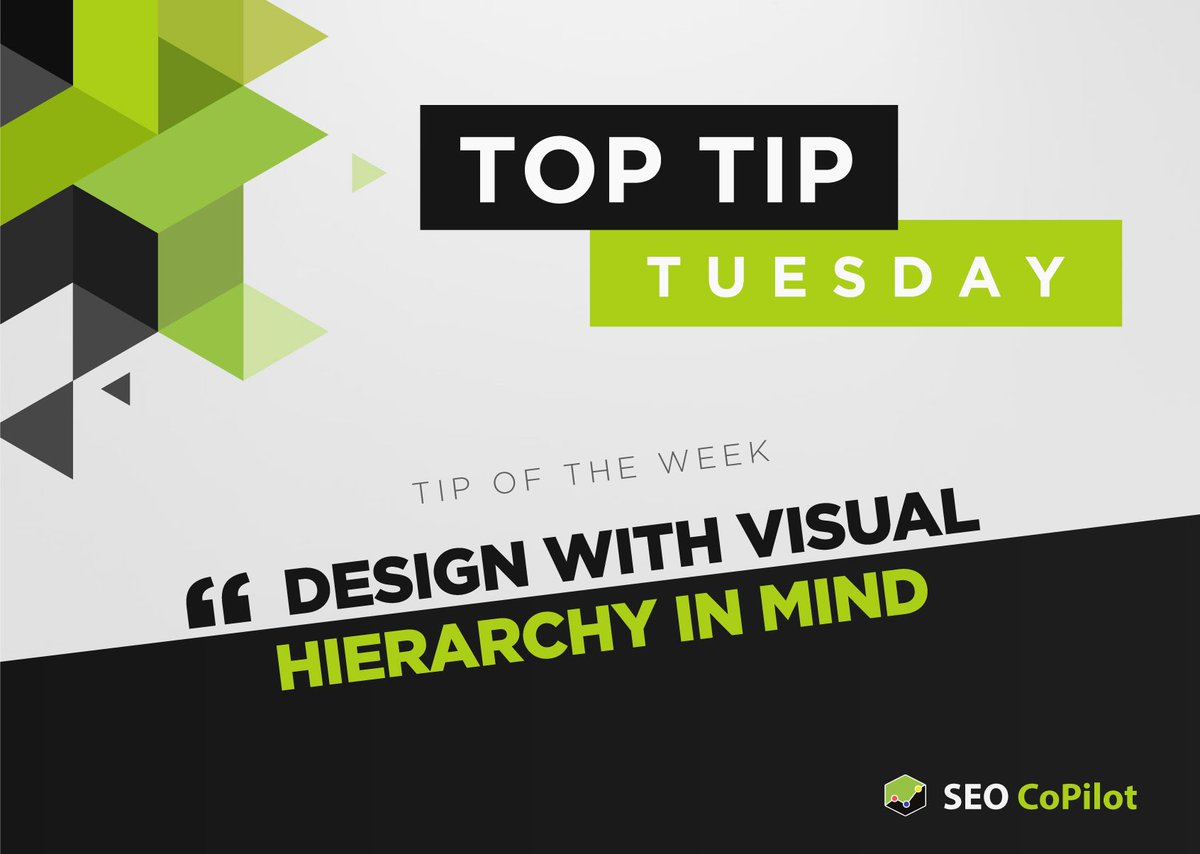 SEOCopilot's tweet image. When designing a website, it is crucial for content to be arranged clearly, so that it is both aesthetically pleasing and can be read easily. If you&apos;re unsure how to visually structure your website and its content, get in touch with us on 01246 556 565.
#WebDesign #SEOCoPilot