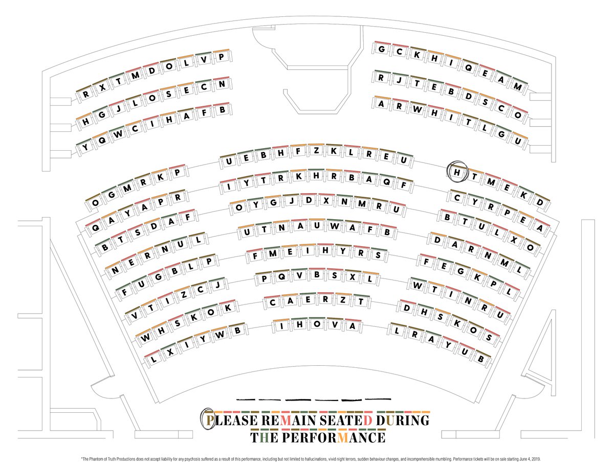 Dar Seating Chart