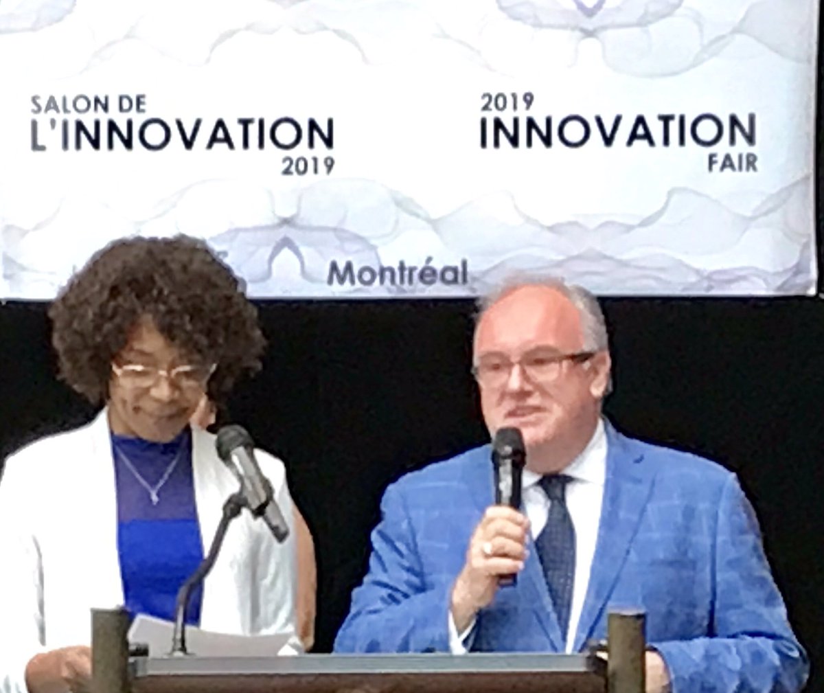 briangovcan's tweet photo. Super début du Salon innovation 2019! Great start to our Innovation fair 2019! @GC2020E #GC2020 @rjpypn @LeadersGC @RJPQC_QCYPN @CRAMGN_RMGARC @RJFFQ_FYNQ @OpenGovCan #innovation #montreal @ManonBrassard_1 @Jyzaf @ZouzouVie @ChristineD222 @france_fg https://t.co/MJ28R0SMEX