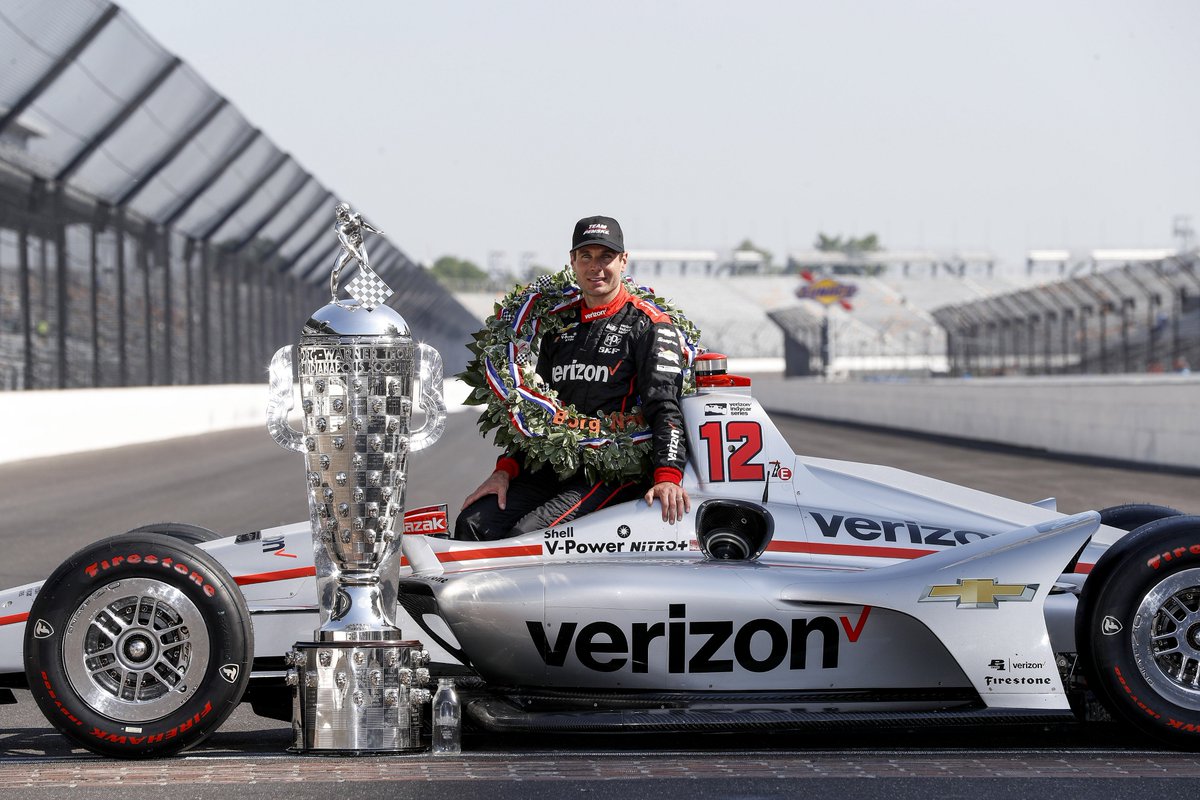 Team_Penske's tweet photo. 2018 to 2019. 🥛🏆

#Indy500 | @simonpagenaud | @12WillPower https://t.co/4F4RELk6kA