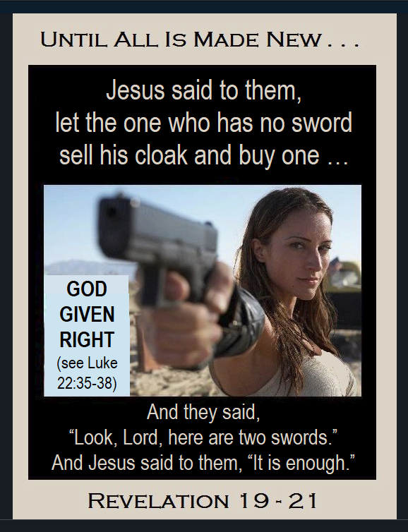 DarleneHBrook's tweet photo. @john_godish @YoBoyNeptune @SarahsCunning God-given right (see Rom.13:1-7, 1Tim.2:1-7, 1Pt.2:1-7).
#Constitution #BillOfRights #GunRights #SoliDeoGloria #PackingPastors #BecauseEvilExists #TheResistanceRises https://t.co/xOpxBFXzEb