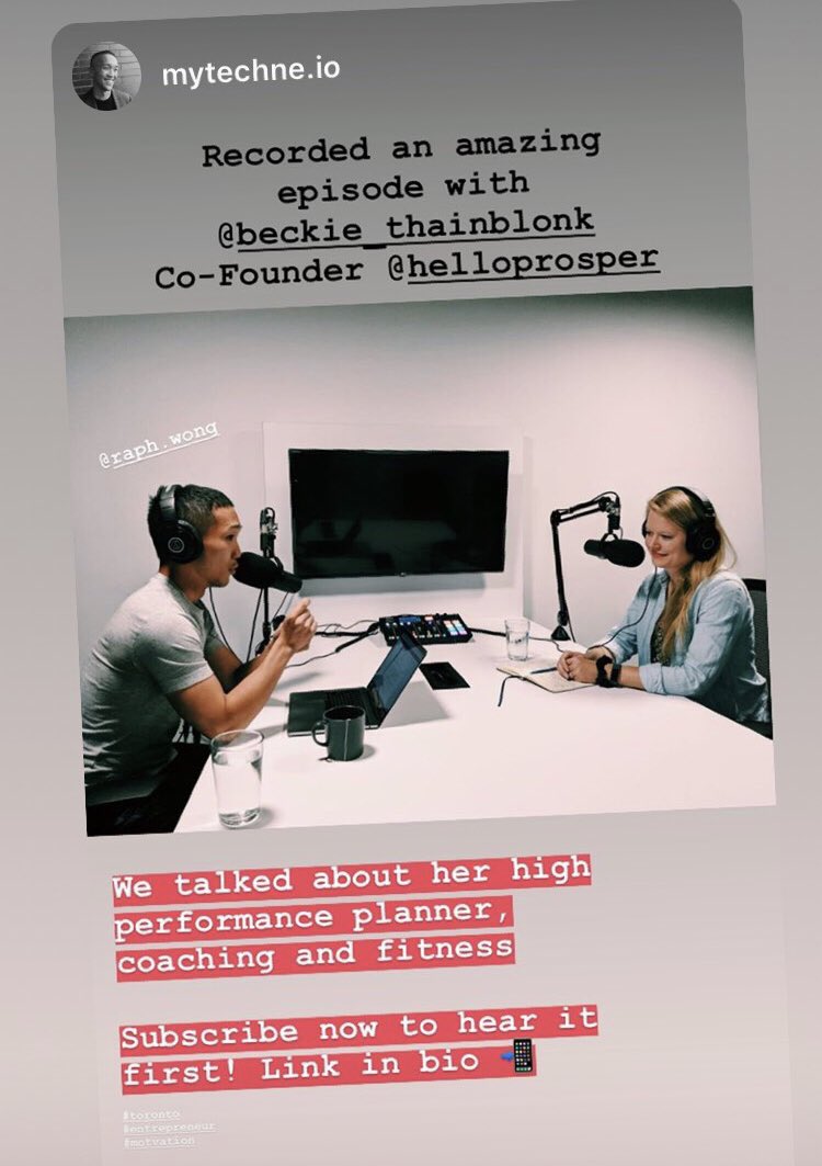 Last night Raph <a href="/mytechne_io/">myTechne.io</a> and I dug into how coaching has helped me develop life and career habits to help me get ahead faster. Check out his podcast called the Canvas Series to learn more about systems for success.