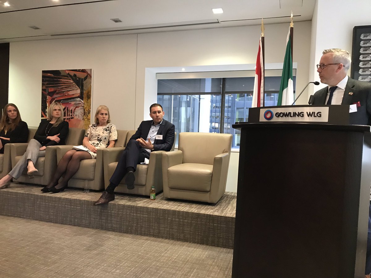 DunneCarolyn's tweet photo. Ireland Canada Business Summit - Relationship Building Across the Atlantic panel discussion @ICCCTO #IRLCAfuturetrade https://t.co/wJ09SRcfNL