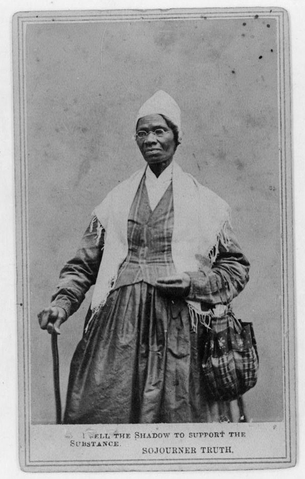 If the first woman God ever made 
was strong enough to turn the world upside down all alone, 
these women together ought to be able to turn it back, 
&amp; get it right side up again! 
&amp; now they is asking to do it, 
the men better let them.
 -Sojourner Truth
bit.ly/sojournertruth…