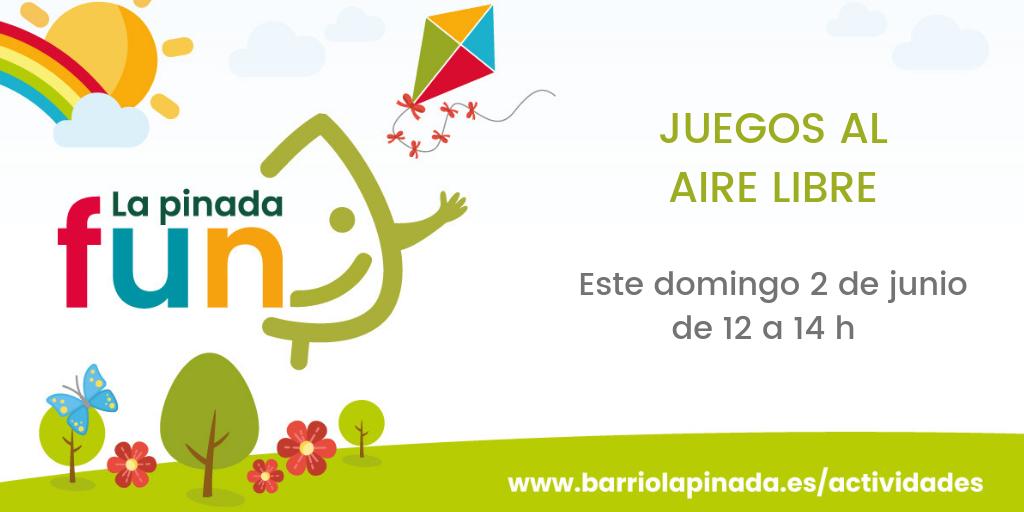 barriolapinada's tweet photo. ¿Queres disfrutar de un día en familia al aire libre? Ven este domingo a La Pinada Fun, donde encontrarás un entorno natural y diversión para lo más pequeños 🌲👨👩👧👦#PinadaFun #Paterna #Valencia #Valterna https://t.co/gXmB0mTg2r