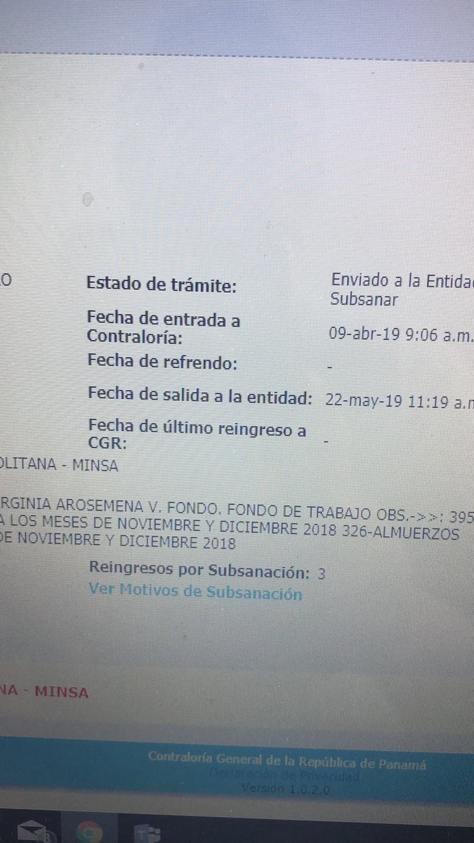 heievents's tweet photo. @MINSA_Panama @ContraloriaPma es increíble la INCAPACIDAD de la Dirección Administrativa de Salud Publica 3 veces han devuelto una cuenta de CF pero estaba rica la comida verdad? https://t.co/Q3b9BSozrm