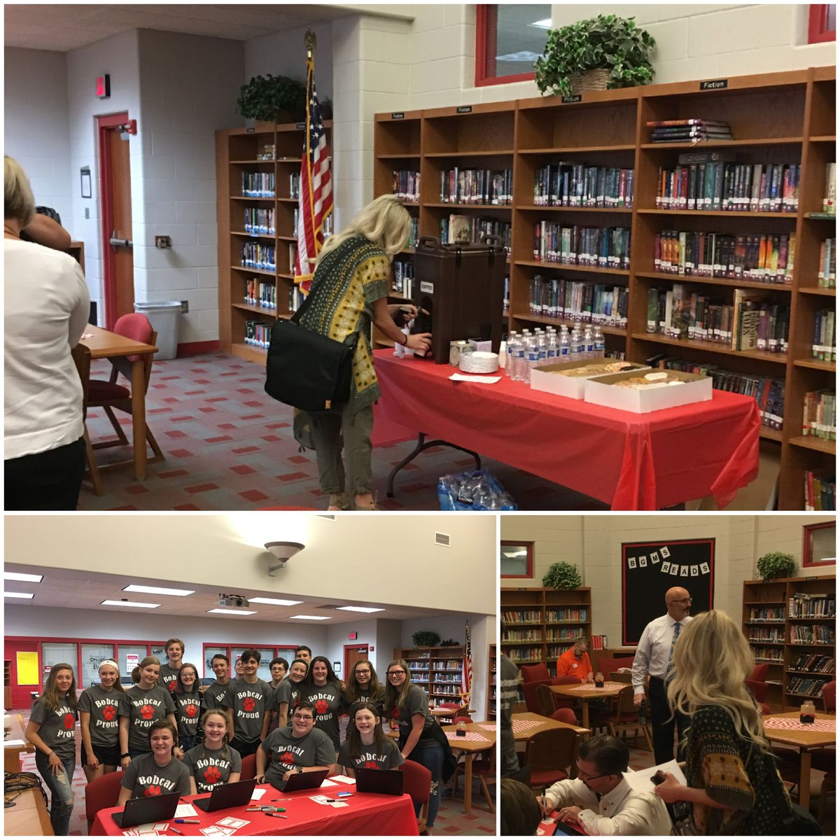 BGMS_PTO's tweet image. Big shout out to @bg_biggby coffee for providing for the middle school career day participants.  So many community members demonstrating the service mentality that we want our kids to emulate. #SettingAnExample #PayingItForward