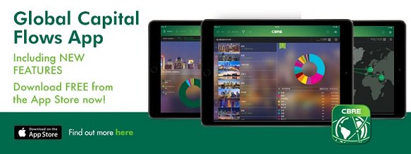 New data now available on <a href="/CBRE/">CBRE</a>'s Global Capital Flows App for iPad bit.ly/2AeyCGm Download now for free! <a href="/cbrecapitalmkts/">CBRE Capital Markets</a> #CBRE #CRE