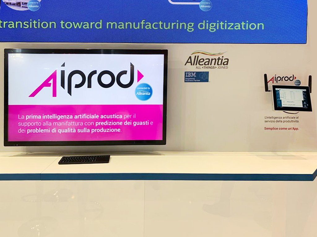 Alleantiasrl's tweet photo. #AiProd, connected by @Alleantiasrl registered business partner @IBMItalia , è l’applicazione brevettata di Acoustic Insights realizzata da #iProd “powered by IBM Watson” grazie alla quale l’#AI acustica supporta la manifattura con predizione dei guasti e dei problemi produttivi. https://t.co/TVKy52n1H7