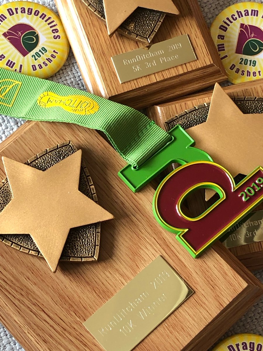 DitchamEvents's tweet photo. Look what's just arrived - gorgeous "bling" for those that run, walk or jeff the 5K or 10K Run Ditcham this Sunday.  Please enter via Eventbrite (only - NOT AVAILABLE to book via Eventrac). https://t.co/sHmrFF8RJa
