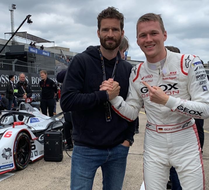 maxg_official's tweet photo. Thanks to soccer pro @arnefriedrich for your support at the #BerlinEPrix last weekend! π©πͺ
Hope you enjoyed your first Formula E experience π
#MAXG #GEOXDRAGON #ABBFormulaE #HomeEPrix https://t.co/xdxorHnmTt