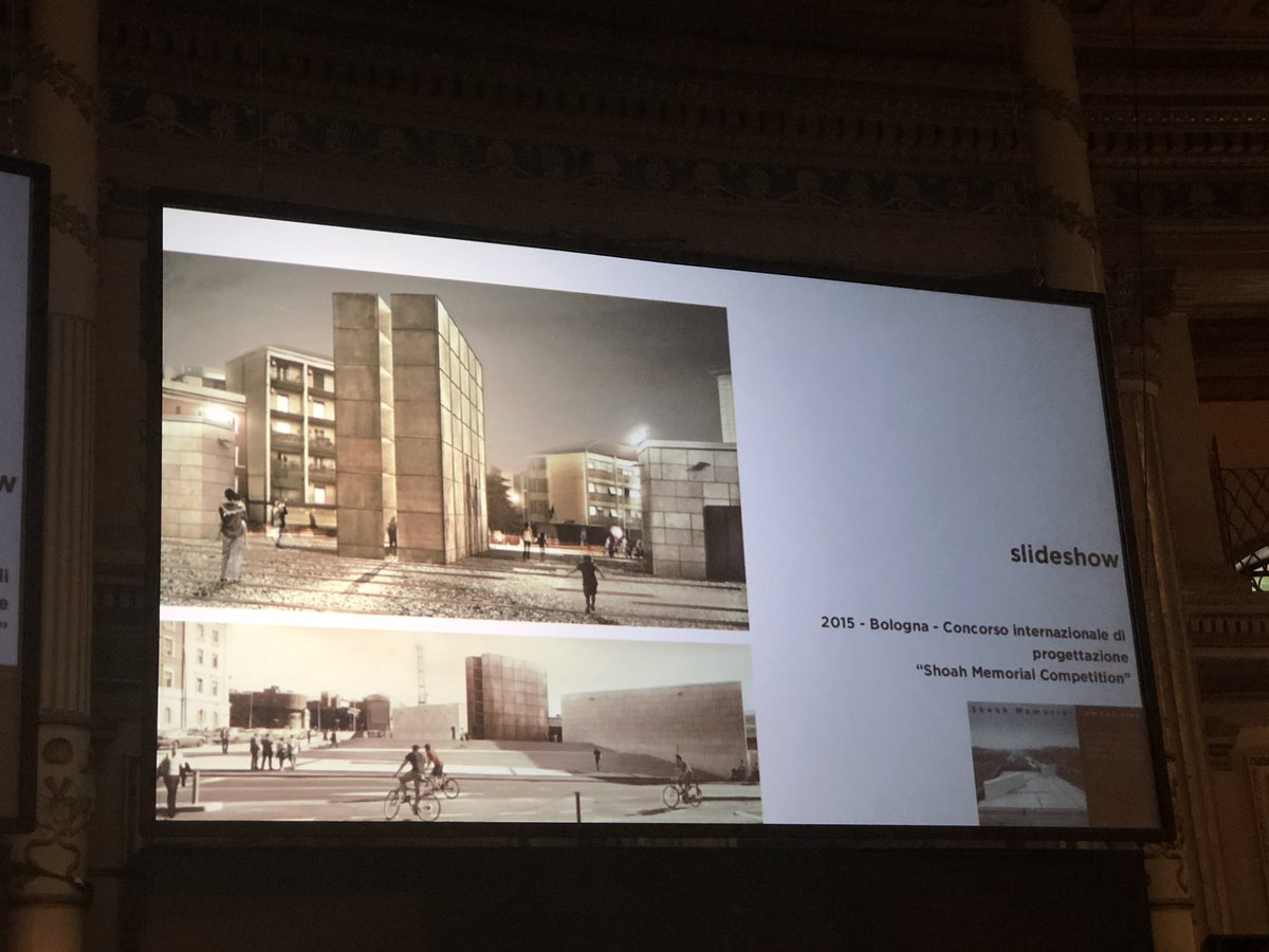 architettiroma's tweet photo. #concorsi Fiore all’occhiello della piattaforma https://t.co/KxS3q2DurA il memoriale della Shoah a Bologna: dal bando alla realizzazione in un anno (2015). Vinto da allora giovani progettisti, che poi hanno costituito un proprio studio. #SetArchitects. Giannelli @architettiBo https://t.co/7BQyNccO62