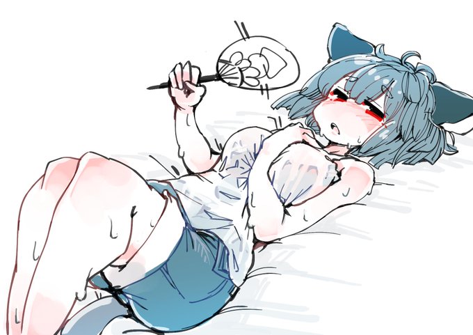 まだまだ暑いから薄着チャレンジナズーリン 