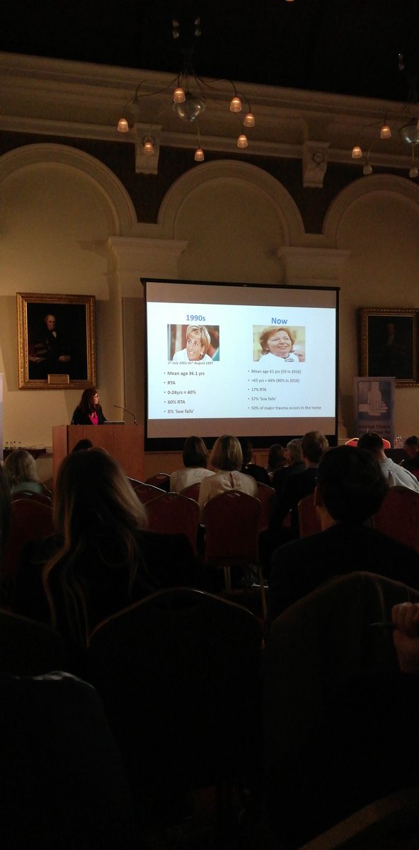 louisebrent28's tweet photo. Some food for thought as we move towards a reconfigured Trauma service in Ireland. Dr Racheal Doyle from @svuh presents data from the major trauma audit from @noca_irl and some areas for focus. #triagetools #prealert #traumateams #frailtyscreen https://t.co/CKXGIJbsPX